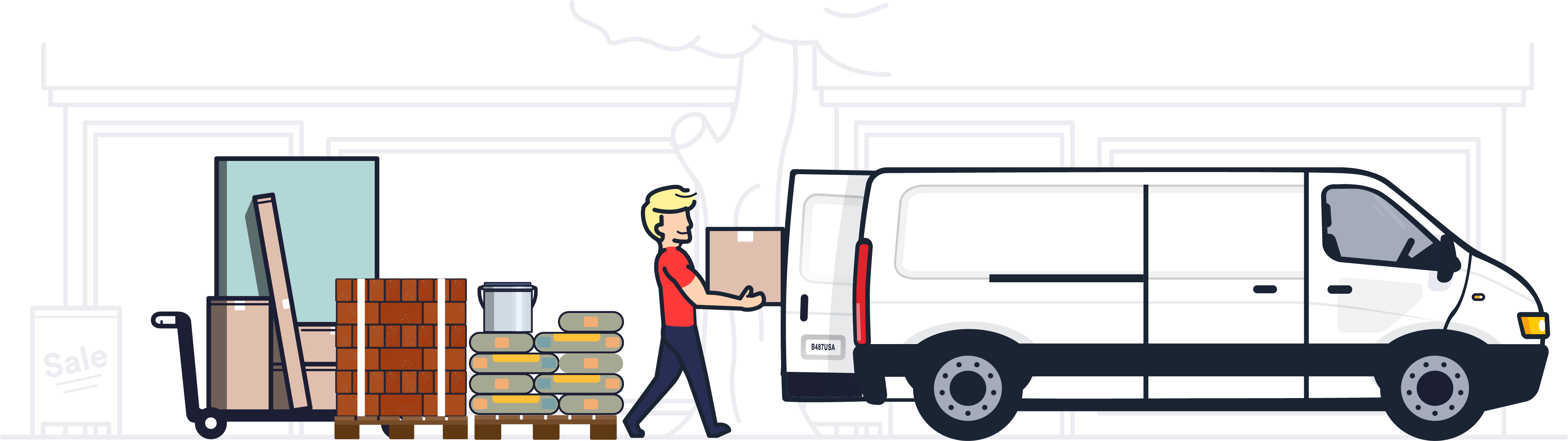 käytetyn tavaran toimitus